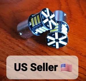 2 Super LED bulbs for a Harley-Davidson Rear Turn Signal Light Bulb 1156 BA15S - Picture 1 of 8