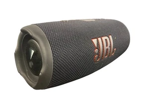 JBL Charge 5 Portable Bluetooth Speaker With Box Black and Orange 431112 - Picture 1 of 6