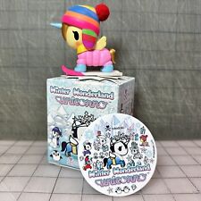 Tokidoki Unicorno Winter Wonderland Pom Pom 3” Vinyl Figure New w/ Box