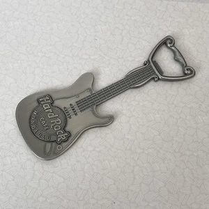 Hard Rock Cafe Honolulu Guitar Bottle Opener 6” - Picture 1 of 4