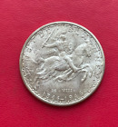 LUXEMBOURG. Belle monnaie commémorative argent de 100 frs, Jean l'Aveugle 1946