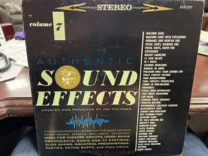 Authentic Sound Effects Volume 7 Jac Holzman LP 1964 ELEKTRA EKS-7257 - Picture 1 of 2