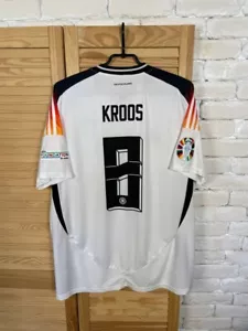 KROOS GERMANY TEAM JERSEY HOME FOOTBALL SOCCER SHIRT ADIDAS TRIKOT MEN sz XL - Picture 1 of 11