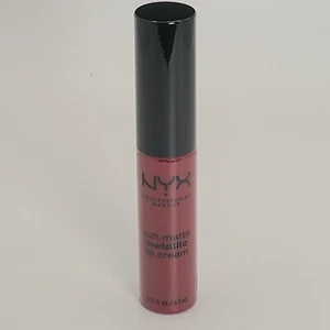 NYX Soft Matte Metallic Lip Cream 6.7ml / 0.22fl oz SMMLC01 Monte Carlo New - Picture 1 of 1