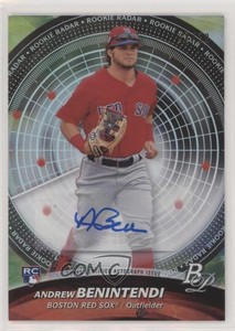 2017 Bowman Platinum Radar /50 Andrew Benintendi #RR-ABE Rookie Auto RC
