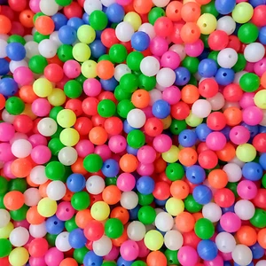 Fishing Beads For Rig Making - 6mm/8mm - Packs of 250, 500, 1000 - All Colours! - Picture 1 of 12