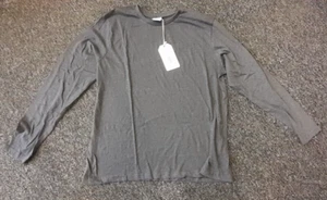 TG Finest Made Clothing Co grau Langarm T-Shirt Größe Large - Bild 1 von 3