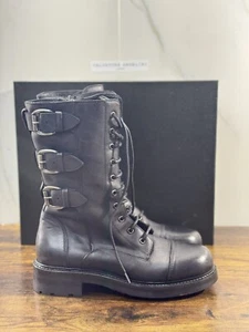 Strategia Biker Amphibisch Frau A5780 Leder Schwarz Luxury Biker Stiefel Frau 40 - Bild 1 von 7