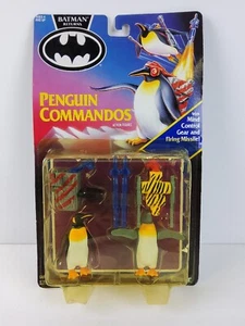 Figura de acción vintage 1991 Batman Returns Penguin Commandos DC Comics Kenner nueva - Imagen 1 de 18