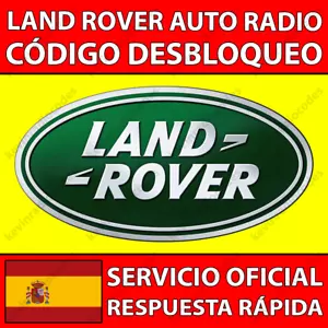 ✅LAND ROVER RADIO CODIGO DESBLOQUEO DEFENDER DISCOVERY FREELANDER✅ - Imagen 1 de 4