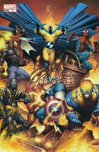 New Avengers 1 (1. Serie) Joe Quesada Virgin Variante 1. Cover Ronin - Bild 1 von 1