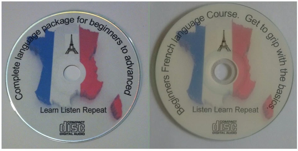 Learn French 2 disk full French Language Course Beginners to Advanced FREE P&P - Image 1 of 1