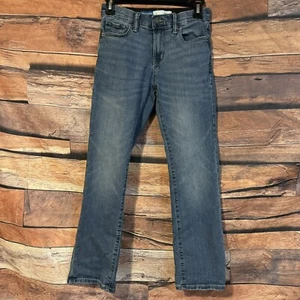 Old Navy 360 Stretch Jeans Size 10 Blue Built-In Tough Slim Denim Pants - Picture 1 of 9