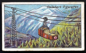 GALLAHER - THE GREAT WAR, SECOND SERIES - #173 CABLEWAY FOR WOUNDED - Picture 1 of 2