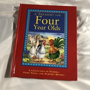 A Treasury of STORIES for FOUR YEAR OLDS Young Childrens Kids BOOK HC  - Bild 1 von 5