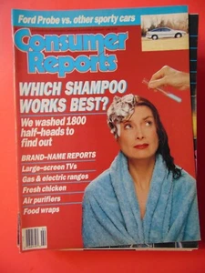 CONSUMER REPORTS February 1989 Best Shampoo? - Imagen 1 de 1