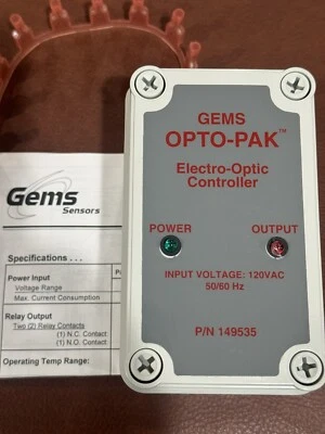 GEMS SENSORS 149535 Opto-Pack Controller   120 VAC - Image 1 of 4