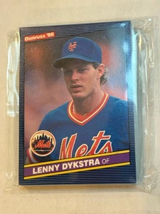 1986 Donruss New York Mets Team ~ (2 Gooden, Carter, Strawberry) ~ neuwertig - Bild 1 von 2