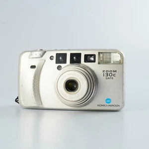 EXCELLENT MINOLTA Zoom 130C Date Point & Shoot Film Camera - Picture 1 of 19