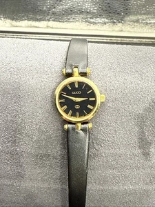 USED Vintage Gucci Sherry Line Gold Quartz Ladies Watch -Swiss Made - Picture 1 of 12