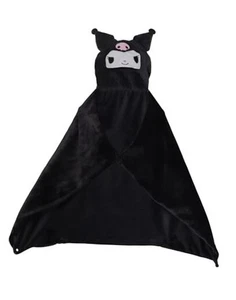 Anime Kapuzen Cape Umhang Tragdecke Hoodie Winter Warm One Size Schwarz - Bild 1 von 8