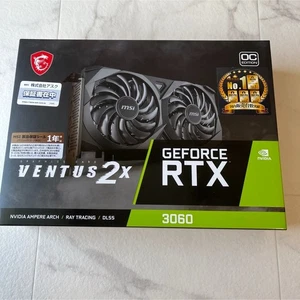 MSI Video Card GeForce RTX 3060 VENTUS 2X 12G OC PCI-Exp 4 12GB GDDR6 MIS - Picture 1 of 11