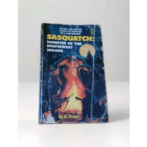Sasquatch: Monster of the Northwest Woods Novel Book M.E. Knerr-VERY RARE 77' Pb - Picture 1 of 10