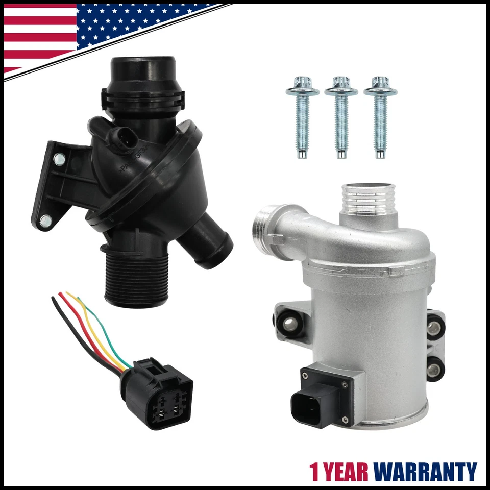 11517604027 Electric Water Pump w/ Thermostat for BMW 228i 328i 428i 528i X1 X3 - Image 1 of 4