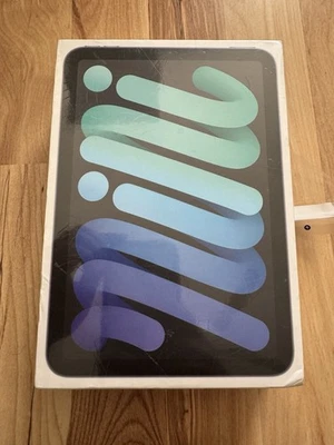 Apple iPad Mini 6th Generation 64GB Wi-Fi Only A2567 (Space Gray) - New Sealed - Image 1 of 3