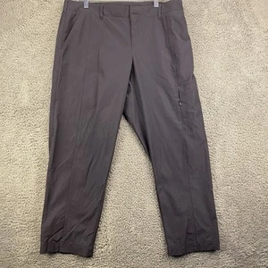 Kirkland Signature Ladies Travel Pants Women 10 (34x24) Nylon Canvas Elastic - Picture 1 of 8