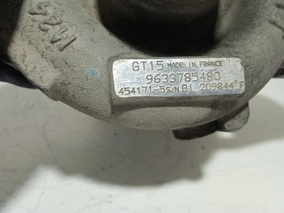 9633785480 TURBOCHARGER / 646846 FOR PEUGEOT 406 BERLINA S1/S2 1.9 TURBO DIESEL C - Image 1 of 4