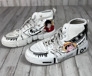 Anime Shoes One Piece White available size 41, US Size 8 Men’s - Picture 1 of 12