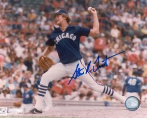Foto autografiada de Steve Trout de los Medias Blancas 8x10 - Imagen 1 de 1