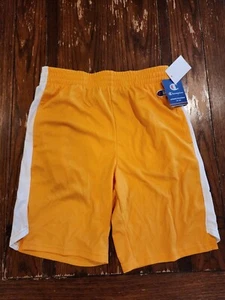 Boys' Champion Basketball Shorts Big Kids Capri Orange/White Size Large L - Picture 1 of 2