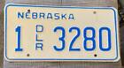 Nebraska 1990'S Douglas County Dealer License Plate 1 3280