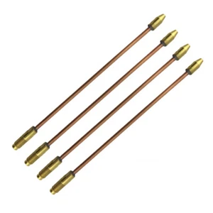 4 x Harris Acetylene Flexible Brazing Welding Tip - Size 3, 5, 6, 8 - OXY ACET - Picture 1 of 4