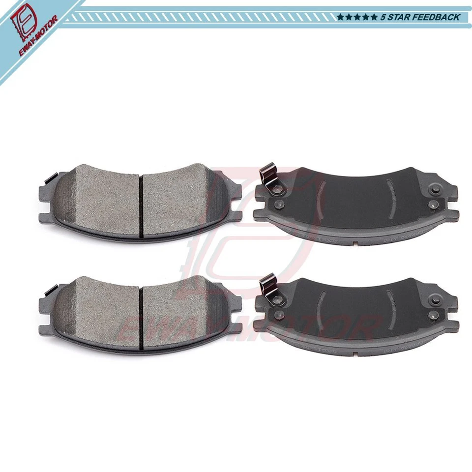 Front Ceramic Brake Pads For Saturn SC SC1 SC2 SL SL1 SW1 1993-2001 Saturn SW2 - Image 1 of 4
