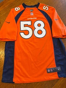 Denver Broncos Von Miller Nike Replica Game Jersey Size Large - Picture 1 of 3