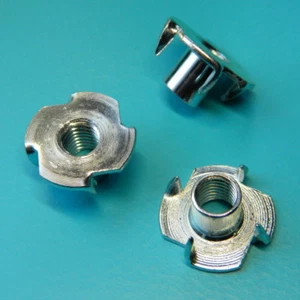 100 Stk. Einschlagmutter M4 Stahl verzinkt Einschlaggewinde - Bild 1 von 1