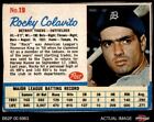 1962 Post Cereal #19 Rocky Colavito  Tigers 3 - VG
