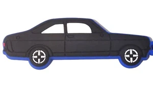 Llavero deportivo negro para Ford MK2 Escort México - Imagen 1 de 3