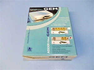 AVG2 ADDER View GEM ADDERView KVM Switch für 2 Ports / Computer VGA PS/2 - Bild 1 von 4