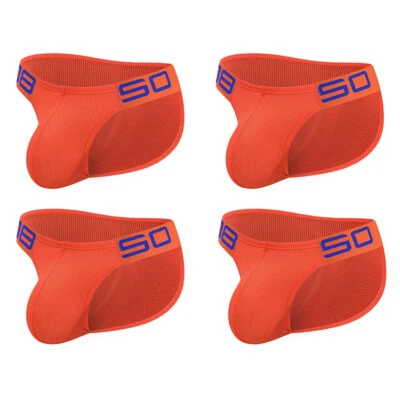 Paquete de 1,3,4 calzoncillos calzoncillos suaves transpirables para hombre ropa interior sexy Foto 1 de 4