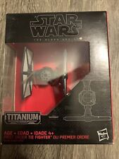Star Wars  The Force Awakens Black Series Titanium First Order TIE Fighter 13