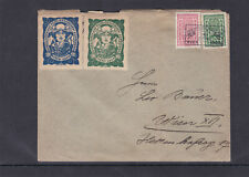 Infla Brief 1923 mit allen 4 WIPA Vignetten ANSEHEN !!!!!