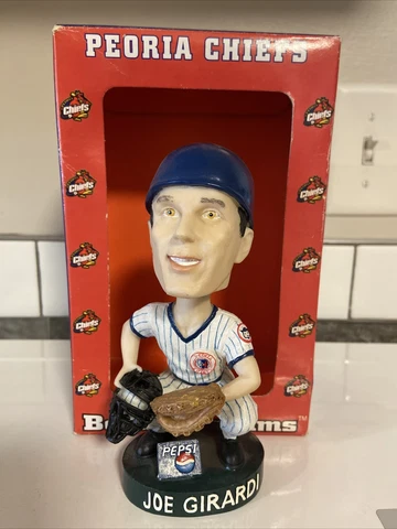 Joe Girardi Peoria Chiefs 2002 SGA Bobble Dreams Bobblehead Midwest League Cover