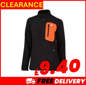 Nevica - Womens - Fleece Jacket | Black/Orange | Full Zip | Warm & Stylish - Picture 1 of 28