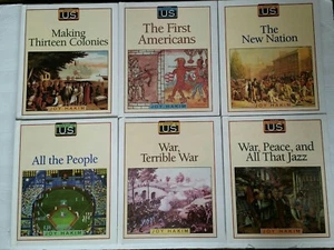 A History Of Us Lot of 6 Books Hardcover, Joy Hakim, Educational - Picture 1 of 12