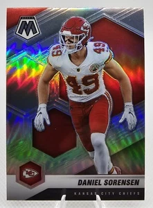 2021 Daniel Sorensen Panini Mosaic Silver Parallel #7 Kansas City Chiefs - Picture 1 of 2