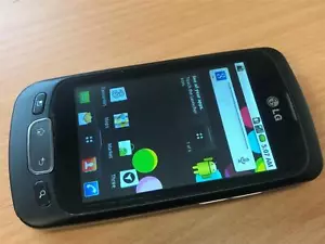 LG Optimus One P500 Black (Unlocked) Android 2 Smartphone - Picture 1 of 7